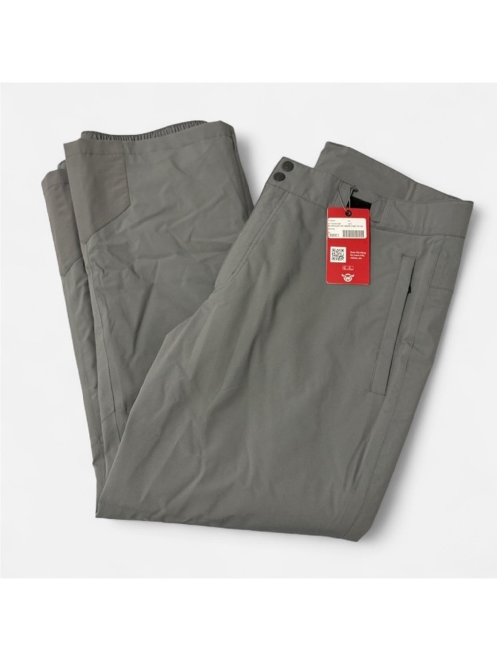 Moosejaw Men's Gray Insulated Ski Snowboard Pants Size XL NWT